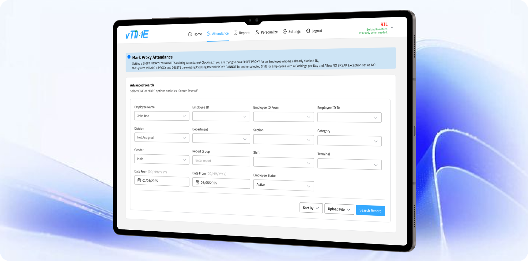 Attendance Management
